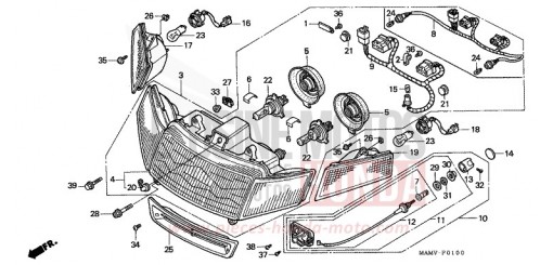 PROJECTEUR GL1500SEX de 1999